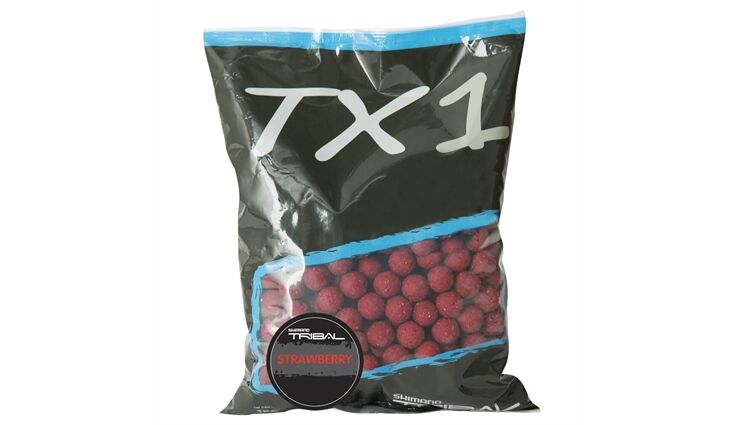 Shimano TX1 STRAWBERRY BOILIE 15mm 1kg