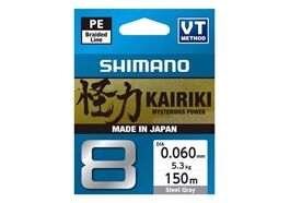 Shimano Kairiki 8 Steel Gray 150m