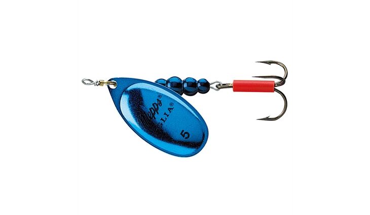 Mepps Aglia Platinium blau Gr.1
