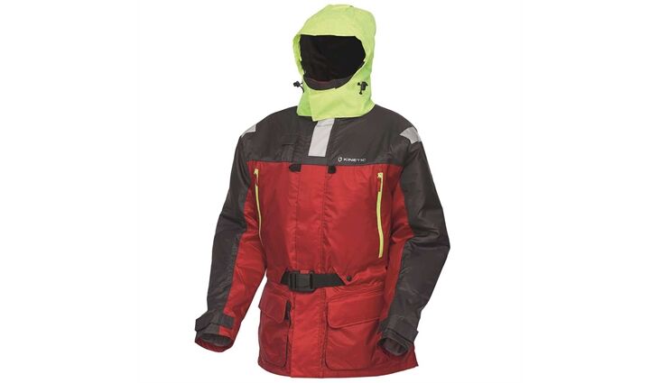 Kinetic GUARDIAN 2PCS FLOTATION SUIT RED/STORMY - M