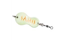 Balzer Buttlöffel Plattfisch-Blinker 60g Albino Louminous