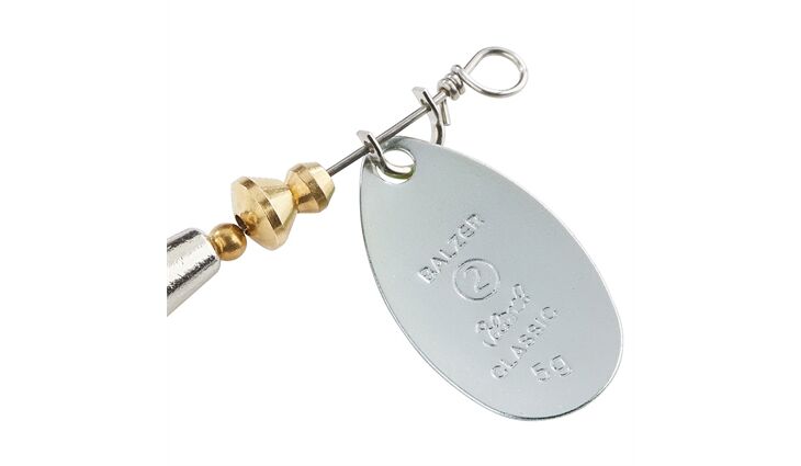 Balzer Perlmutt Spinner Gelb-Orange 3g