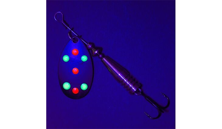 Balzer Colonel UV Wonder Spinner Blacky 7g