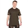 Fox Outline T-Shirt Khaki/Camo S