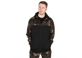 Fox LW Split Zip Hoody Black/Camo