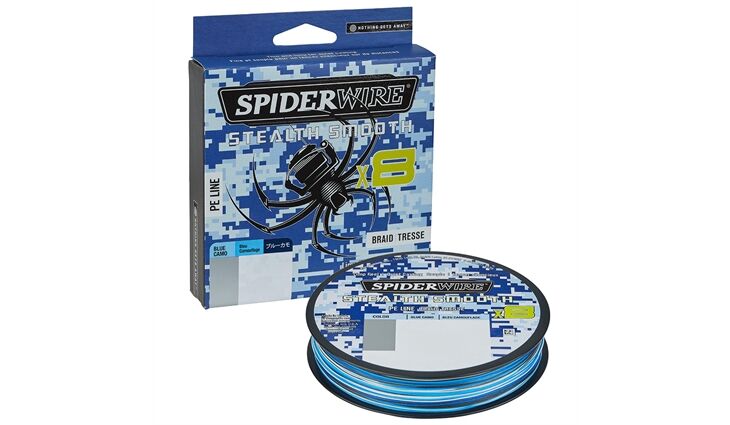 Spiderwire Stealth Smooth 8 Blue Camo 150m 0,06mm