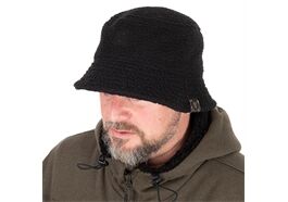 Fox Sherpa Bucket Hat - Black