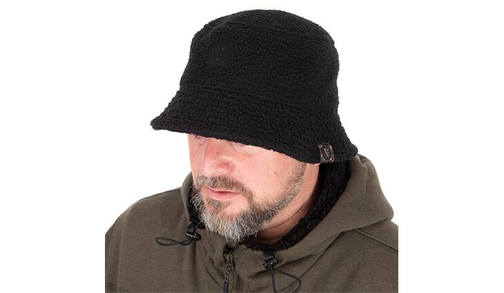Fox Sherpa Bucket Hat - Black