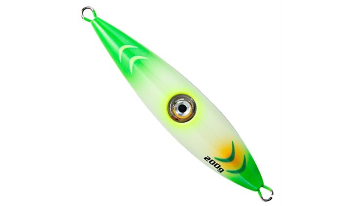 Dieter Eisele JDM Lightning Eye Jig 200g Grün