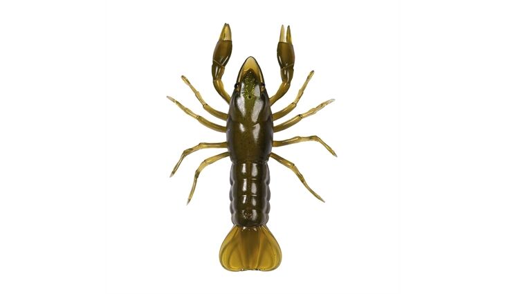 Live Target Crawfish Unrigged 2.8" Green / Moss