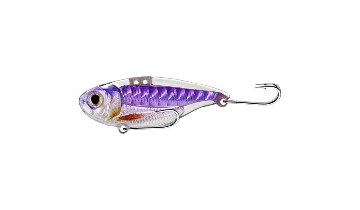 Live Target Sonic Shad Blade Bait 50mm Violet/Black Back