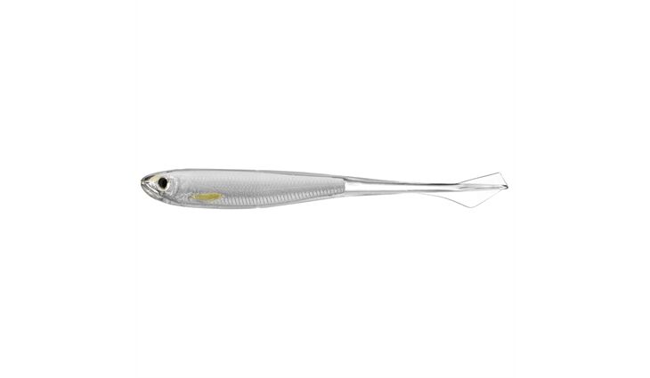Live Target Ghost Tail Minnow Dropshot 13cm Silver/Pearl