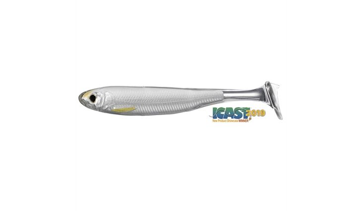 Live Target Slow-Roll Shiner Paddle 125mm Silver/Pearl