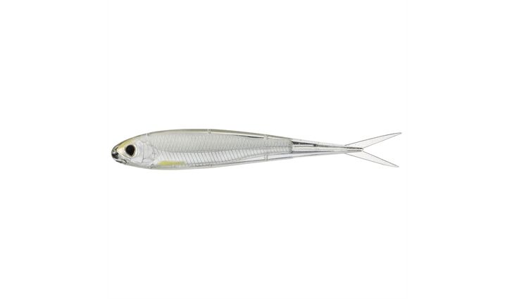 Live Target Twitch Minnow Soft Jerk 13cm Silver/Pearl