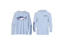 Mustad Longsleeve UV with Hood TUNA