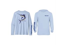 Mustad Longsleeve UV with Hood MARLIN