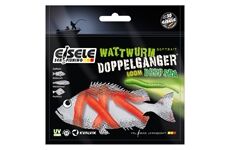 Dieter Eisele Wattwurm Doppelgänger Deep Sea Rot-UV Loom