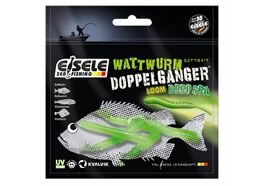 Dieter Eisele Wattwurm Doppelgänger Deep Sea Grün-UV Loom