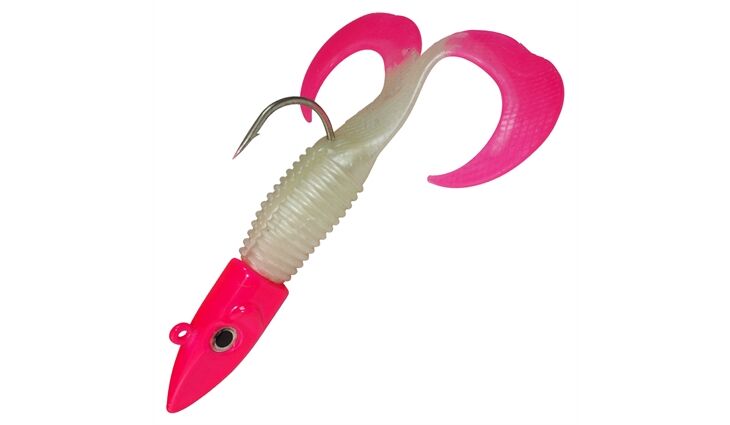 Dieter Eisele Durchdreher m. Twitcher 115g 18cm Pink/Weiß/Pink