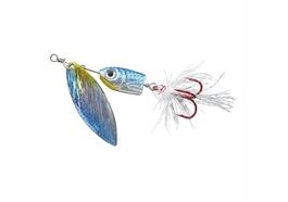 Balzer Reality 3D Bleikopfspinner Weiss/Blau 14g 5er Pack