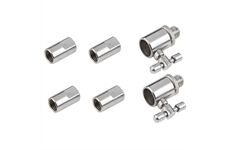 Balzer Edelstahl Gewinde Adapter & Hülsen SET