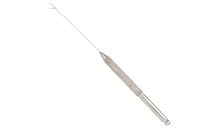 Balzer Edelstahl Boilienadel mit Klappöse