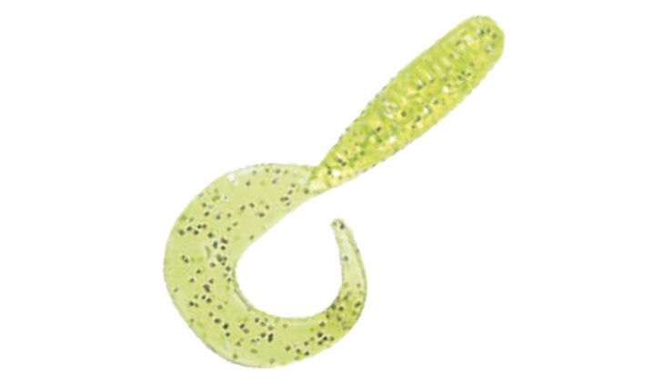 Balzer Mini Twister 3cm Chatreuse 100 Stück