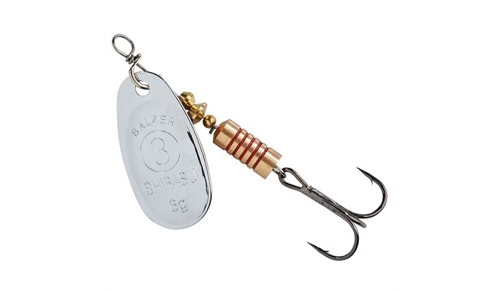 Balzer Shirasu Spinner Silber 3g - 5er Pack