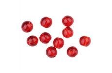 Spro ROUND GLASS BEADS RED RUBY