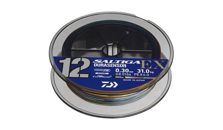 Daiwa Saltiga Durasensor 12Braid EX+Si3 0.16mm-300m Mult