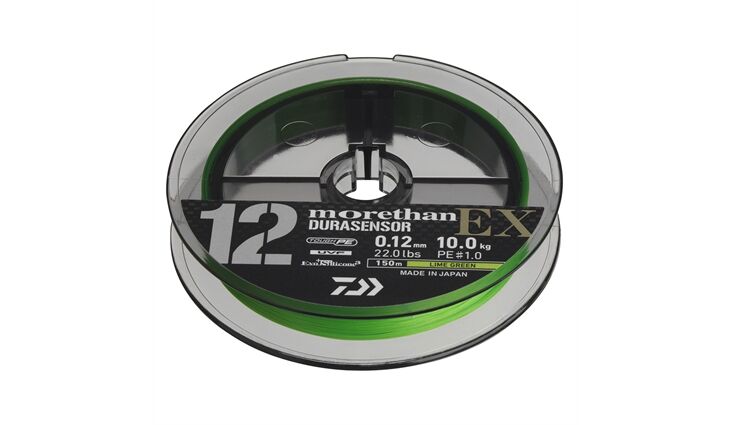 Daiwa Morethan Durasensor 12Braid EX+Si3 0.06mm-200m LG