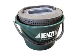 Jenzi Köderfischkessel 15 Liter Grün
