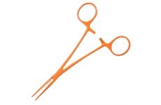 Balzer Lösezange gebogene Spitze Orange 13cm