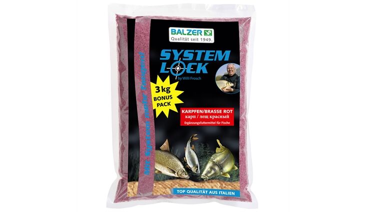 Balzer Systemlock Futter 3kg Karpfen