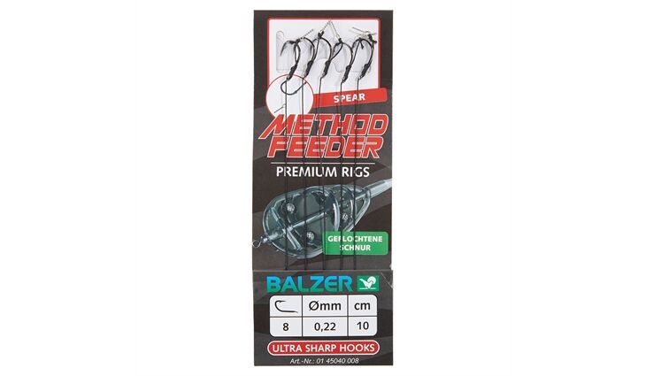 Balzer Premium Method Rig Braid und Speer Gr: 4