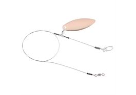 Balzer 7x7 Niroflex Vorfach mit Spinnerblatt Kupfer