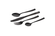 Fox Cookware Black Stainless Cutlery Set