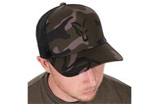 Fox Black Camo Trucker