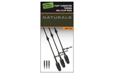 Fox Edges Tuff Tungsten Tubing Heli-Clip Rigs 3pcs
